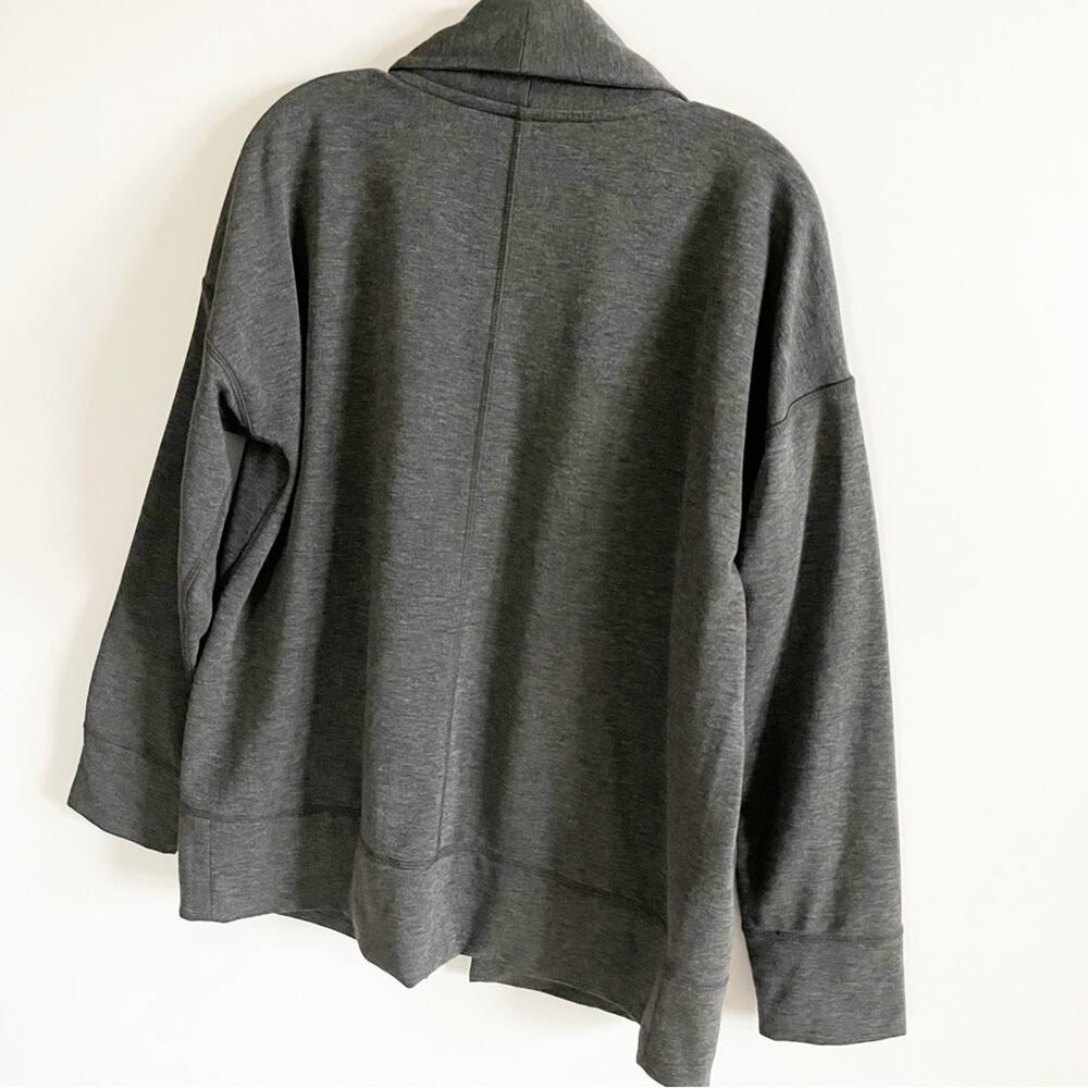 Vineyard Vines Charcoal Grey Open Front Cardigan - image 7